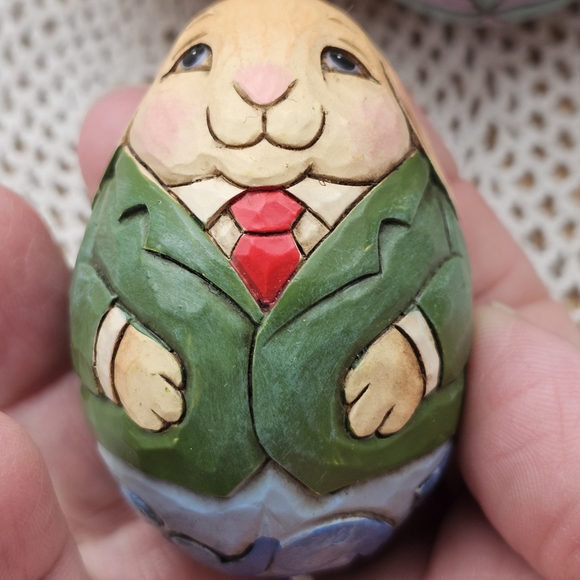 Jim Shore Heartwood "For The Love of Easter" Easter Basket 5 Eggs 4016464 2009 - Picture 12 of 16